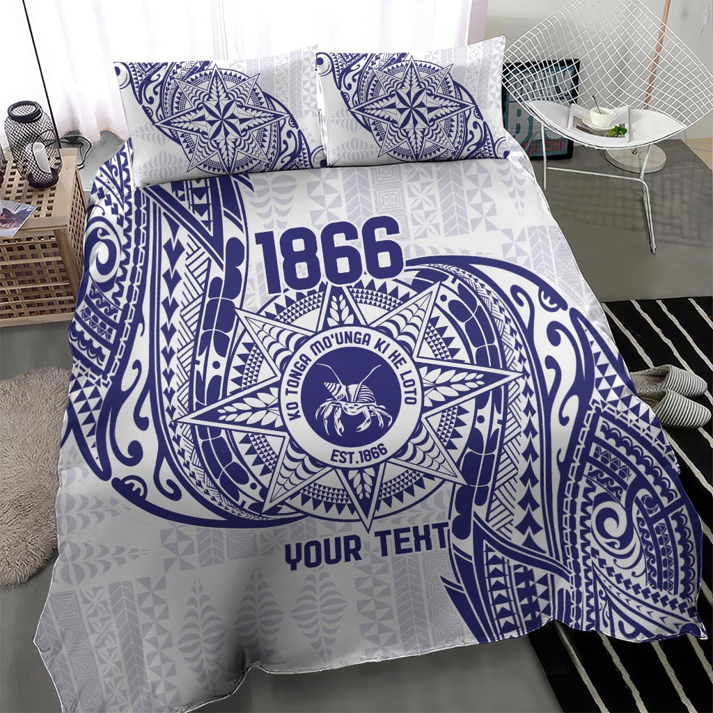Personalised Tonga Tupou College Tolo Bedding Set Since 1866 Special Kupesi Pattern LT9 - Polynesian Pride