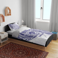 Personalised Tonga Tupou College Tolo Bedding Set Since 1866 Special Kupesi Pattern LT9 - Polynesian Pride
