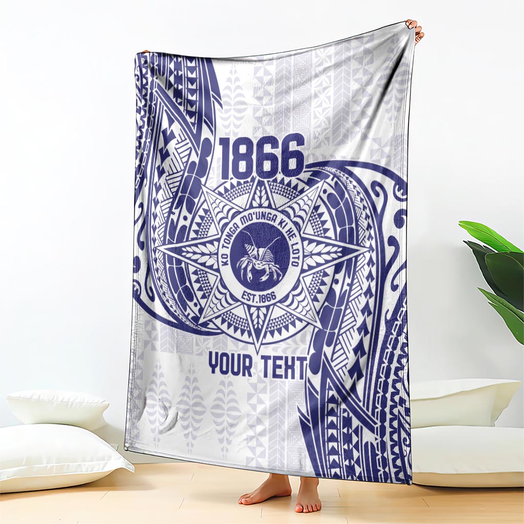 Personalised Tonga Tupou College Tolo Blanket Since 1866 Special Kupesi Pattern LT9 - Polynesian Pride