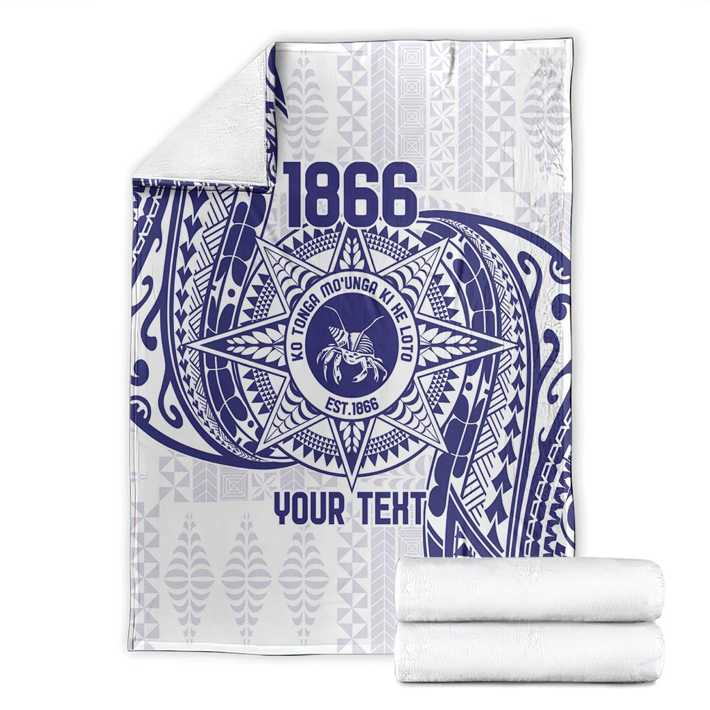 Personalised Tonga Tupou College Tolo Blanket Since 1866 Special Kupesi Pattern LT9 - Polynesian Pride