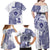 Personalised Tonga Tupou College Tolo Family Matching Off Shoulder Maxi Dress and Hawaiian Shirt Since 1866 Special Kupesi Pattern