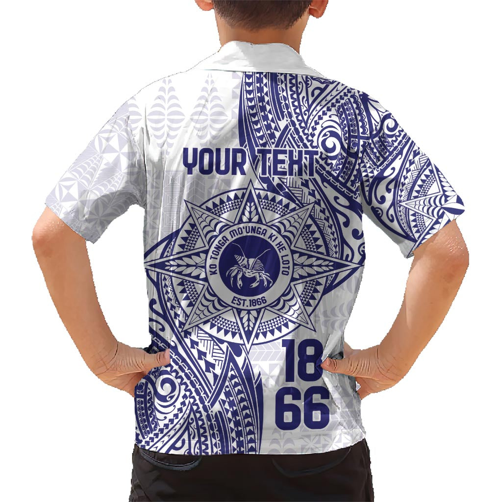 Personalised Tonga Tupou College Tolo Hawaiian Shirt Since 1866 Special Kupesi Pattern LT9 - Polynesian Pride