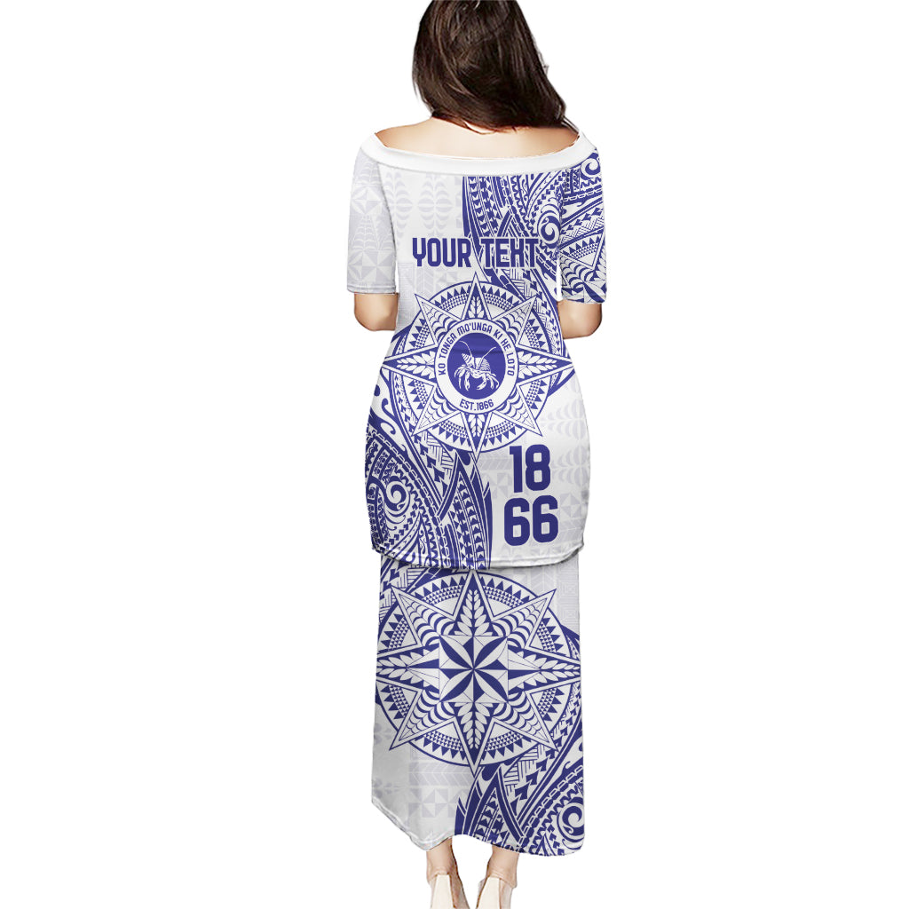 Personalised Tonga Tupou College Tolo Puletasi Since 1866 Special Kupesi Pattern LT9 - Polynesian Pride