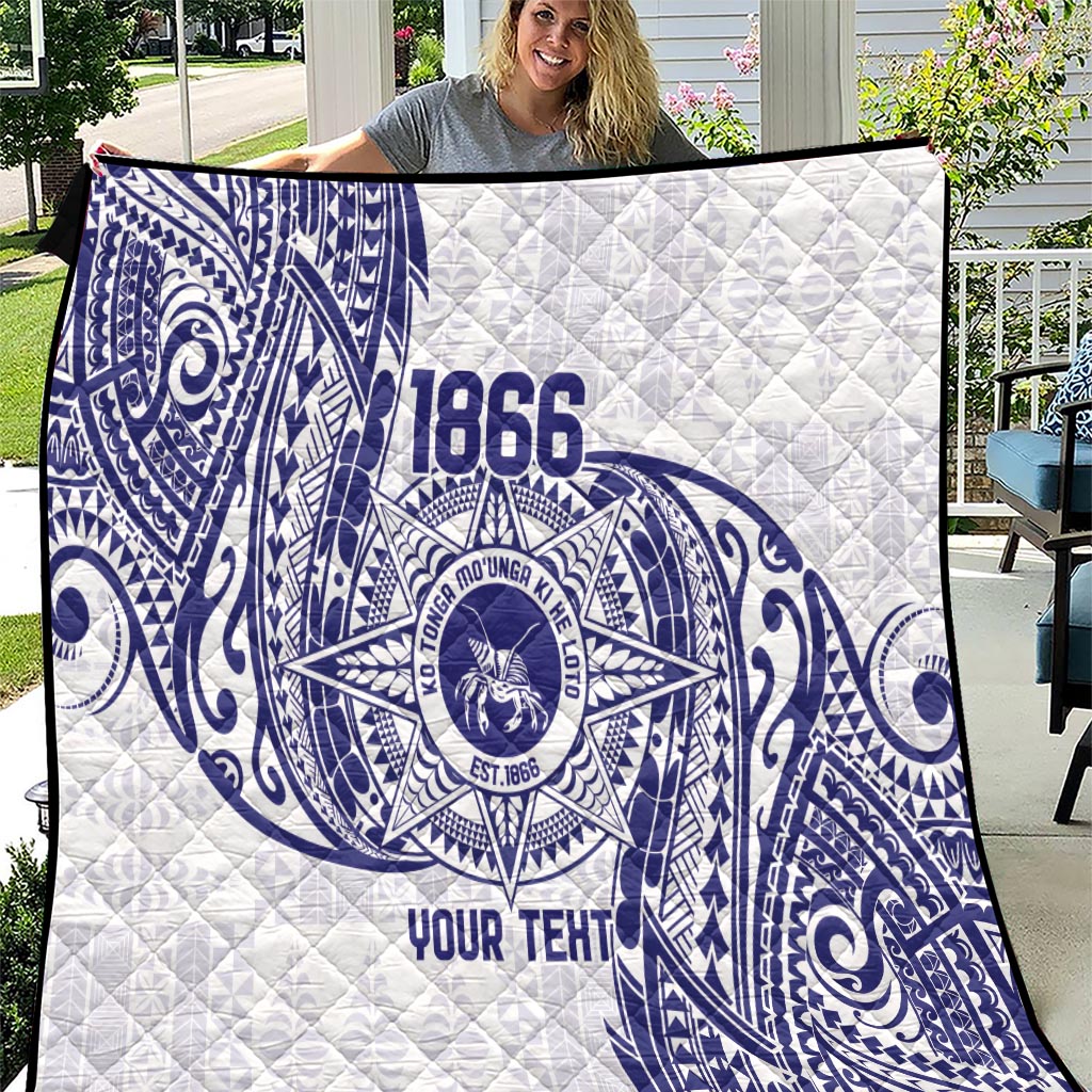 Personalised Tonga Tupou College Tolo Quilt Since 1866 Special Kupesi Pattern