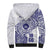 Personalised Tonga Tupou College Tolo Sherpa Hoodie Since 1866 Special Kupesi Pattern