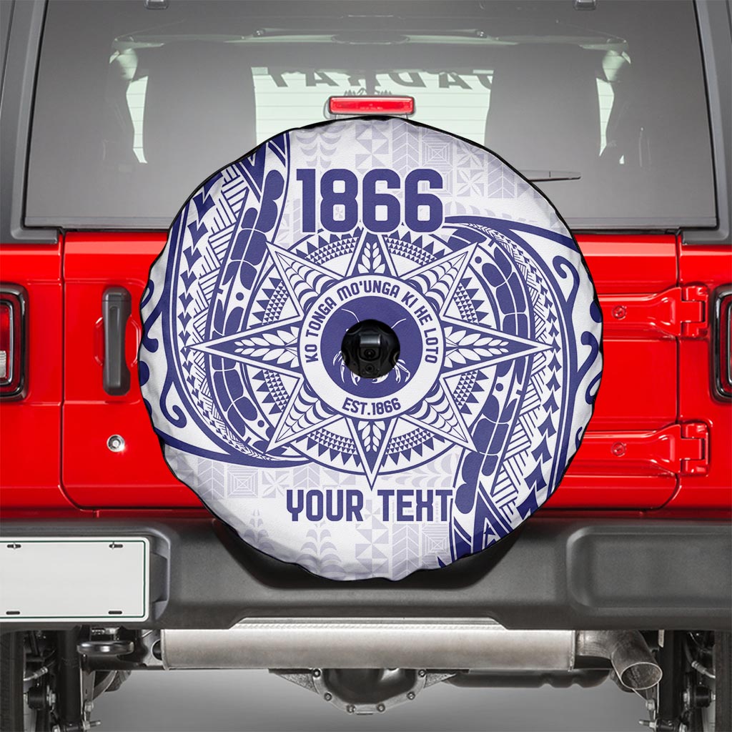 Personalised Tonga Tupou College Tolo Spare Tire Cover Since 1866 Special Kupesi Pattern LT9 - Polynesian Pride