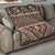Vintage Bula Fiji Quilt Brown Tapa Masi Motif