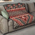 Vintage Bula Fiji Quilt Red Tapa Masi Motif