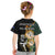 South Africa Protea and New Zealand Kid T Shirt Go All Black-Springboks Rugby with Kente And Maori LT9 - Polynesian Pride