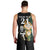 Custom South Africa Protea and New Zealand Men Tank Top Go All Black-Springboks Rugby with Kente And Maori LT9 - Polynesian Pride