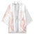 Polynesian Tribal Plumeria Lotu Tamaiti Kimono Pastel Blush - Polynesian Pride