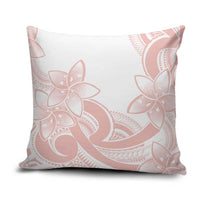 Polynesian Tribal Plumeria Lotu Tamaiti Pillow Cover Pastel Blush - Polynesian Pride