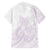 Polynesian Tribal Plumeria Lotu Tamaiti Family Matching Long Sleeve Bodycon Dress and Hawaiian Shirt Pastel Mauve - Polynesian Pride