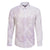 Polynesian Tribal Plumeria Lotu Tamaiti Family Matching Long Sleeve Bodycon Dress and Hawaiian Shirt Pastel Mauve - Polynesian Pride