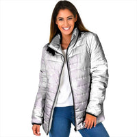 Polynesian Tribal Plumeria Lotu Tamaiti Padded Jacket Pastel Mauve LT9 Women Mauve - Polynesian Pride