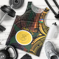 Personalised Shefa Day Men Tank Top Happy June 18 Vanuatu Province LT14 - Polynesian Pride