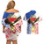 Philippines Independence Day Couples Matching Off Shoulder Short Dress and Hawaiian Shirt Pilipinas Eagle 126th Anniversary