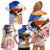 Philippines Independence Day Family Matching Off Shoulder Short Dress and Hawaiian Shirt Pilipinas Eagle 126th Anniversary