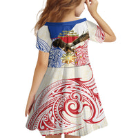 Philippines Independence Day Kid Short Sleeve Dress Pilipinas Eagle 126th Anniversary LT14 - Polynesian Pride