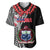 Polynesian Pride Samoa Baseball Jersey Ula Fala Mix Samoan Tribal Black Version LT14 Black - Polynesian Pride