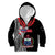 Polynesian Pride Samoa Kid Hoodie Ula Fala Mix Samoan Tribal Black Version LT14 Zip Hoodie Black - Polynesian Pride