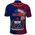 Polynesian Pride Samoa Polo Shirt Ula Fala Mix Samoan Tribal Blue Version LT14 - Polynesian Pride