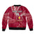 Personalised Tonga Beulah College Bomber Jacket Tongan Ngatu Pattern LT14 - Polynesian Pride