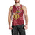 Personalised Tonga Eua High School Men Tank Top Tongan Ngatu Pattern LT14 - Polynesian Pride