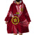 Personalised Tonga Eua High School Wearable Blanket Hoodie Class Of Year Tongan Ngatu Pattern LT14 - Polynesian Pride