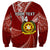 Personalised Tonga Vavau High School Sweatshirt Tongan Ngatu Pattern LT14 - Polynesian Pride