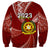 Personalised Tonga Vavau High School Sweatshirt Class Of Year Tongan Ngatu Pattern LT14 - Polynesian Pride