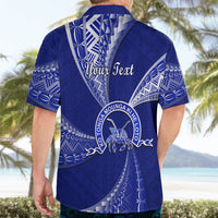 Personalised Tonga Queen Salote College Hawaiian Shirt Tongan Ngatu Pattern LT14 - Polynesian Pride