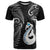 Custom New Zealand T Shirt Aotearoa Silver Fern With Manaia Maori Unique Black LT14 Black - Polynesian Pride