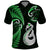 Custom New Zealand Polo Shirt Aotearoa Silver Fern With Manaia Maori Unique Green LT14 Green - Polynesian Pride