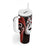 New Zealand Tumbler With Handle Aotearoa Silver Fern With Manaia Maori Unique Red