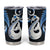 New Zealand Tumbler Cup Aotearoa Silver Fern With Manaia Maori Unique Blue