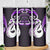 New Zealand Skinny Tumbler Aotearoa Silver Fern With Manaia Maori Unique Purple