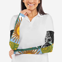 Personalised Rugby 2025 Championship Arm Sleeves Combination of Southern Hemisphere Countries - Polynesian Pride