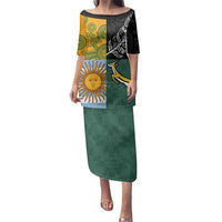 Personalised Rugby 2025 Championship Family Matching Puletasi and Hawaiian Shirt Combination of Southern Hemisphere Countries - Polynesian Pride