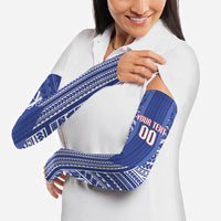 Custom Manu Samoa Rugby 2026 Arm Sleeves Samoan Pattern