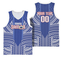 Custom Manu Samoa Rugby 2026 Basketball Jersey Samoan Pattern