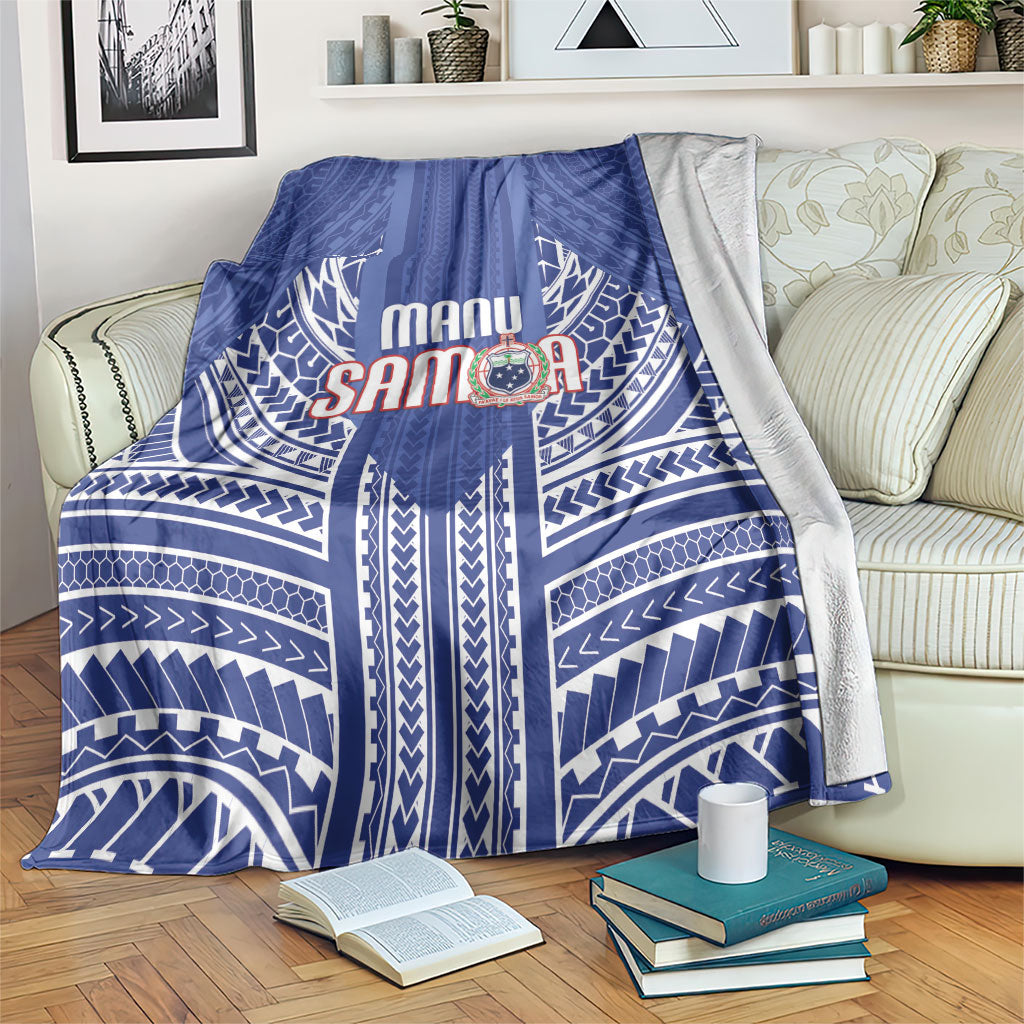 Manu Samoa Rugby 2026 Blanket Samoan Pattern