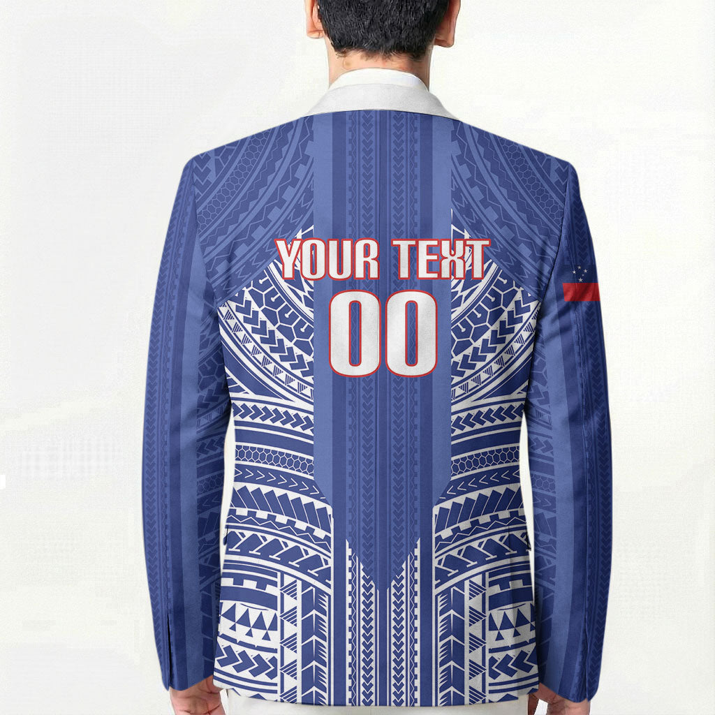 Custom Manu Samoa Rugby 2026 Blazer Samoan Pattern