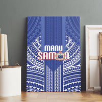 Manu Samoa Rugby 2026 Canvas Wall Art Samoan Pattern