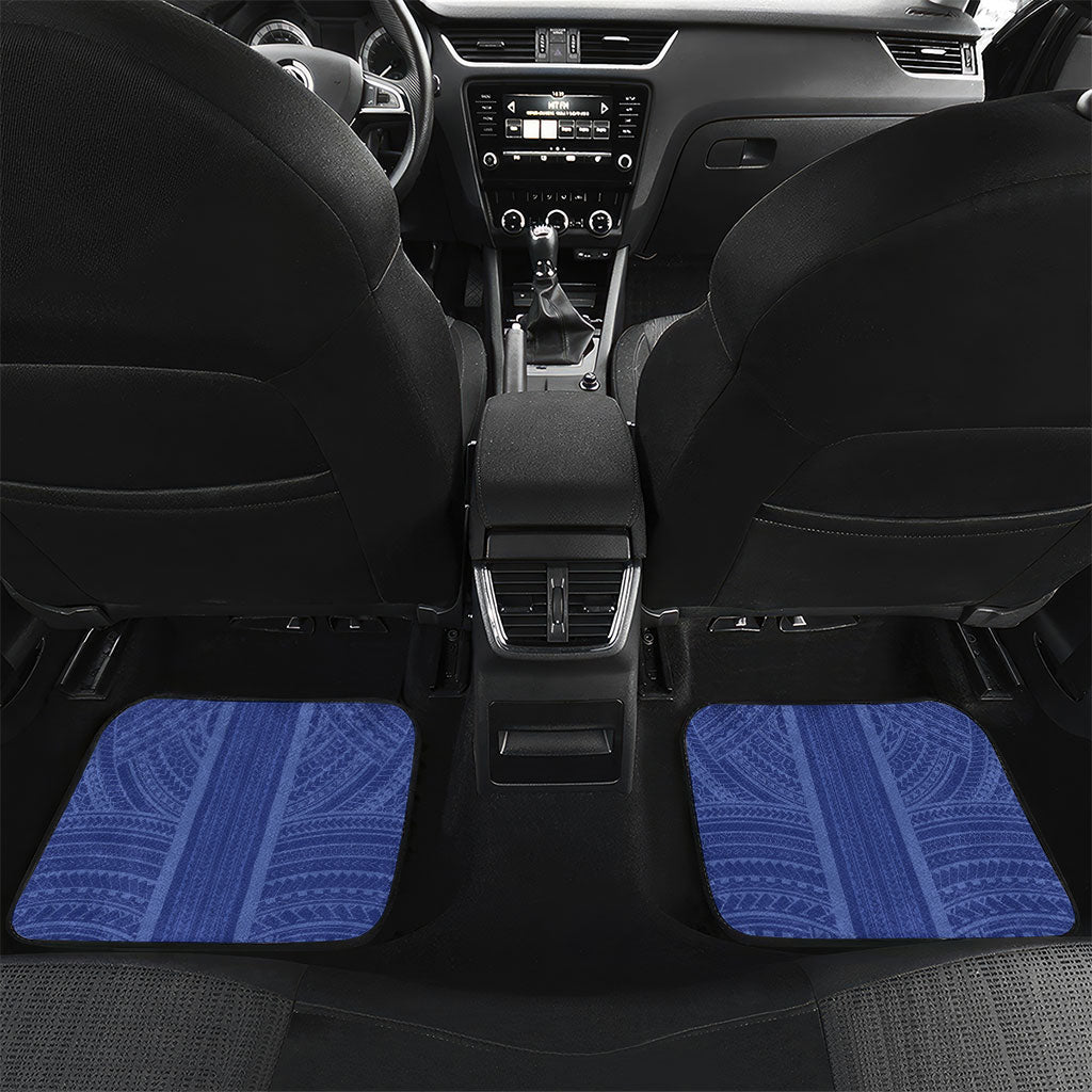 Custom Manu Samoa Rugby 2026 Car Mats Samoan Pattern