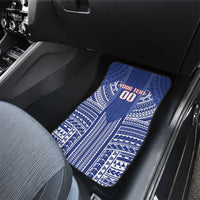 Custom Manu Samoa Rugby 2026 Car Mats Samoan Pattern