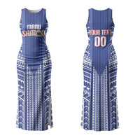 Custom Manu Samoa Rugby 2026 Couples Matching Tank Maxi Dress and Hawaiian Shirt Samoan Pattern