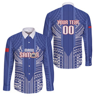 Custom Manu Samoa Rugby 2026 Family Matching Puletasi and Hawaiian Shirt Samoan Pattern