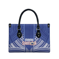 Manu Samoa Rugby 2026 Leather Bag Samoan Pattern
