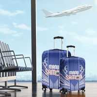 Manu Samoa Rugby 2026 Luggage Cover Samoan Pattern